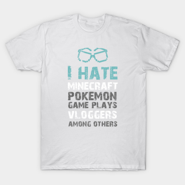 I Hate (Glass) T-Shirt-TOZ